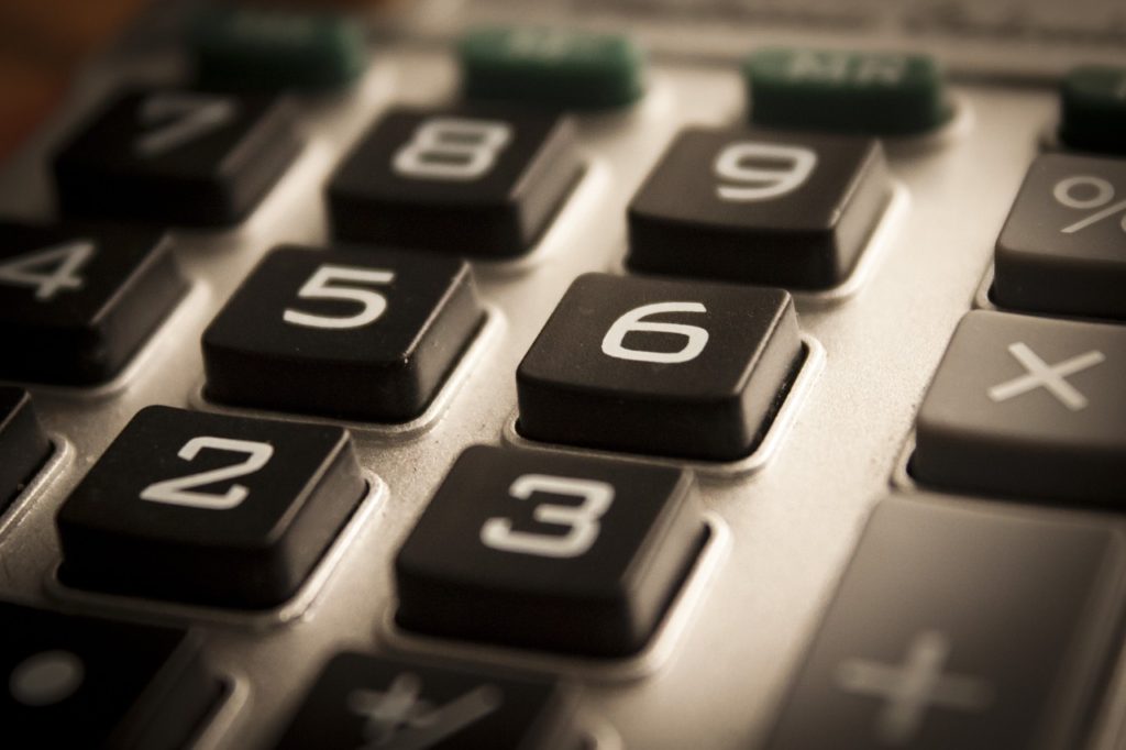 calculator, figures, accounting